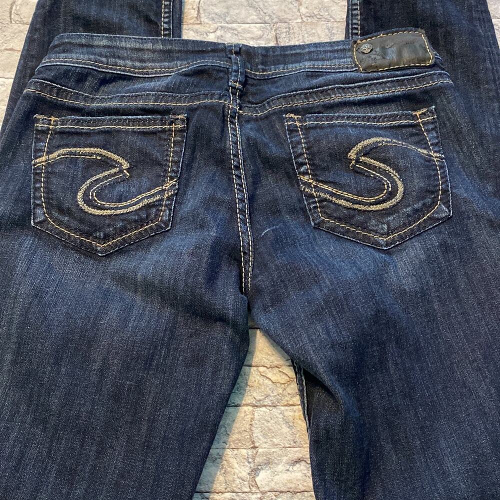 Silver jeans- Sz W28/ L31- Aiko Skinny - Picture 9 of 10